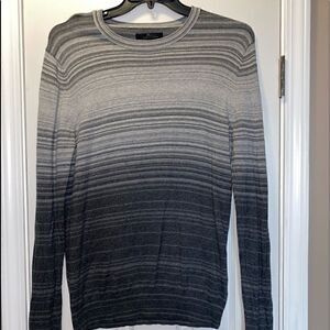 Marc Anthony Grey striped Light Sweater